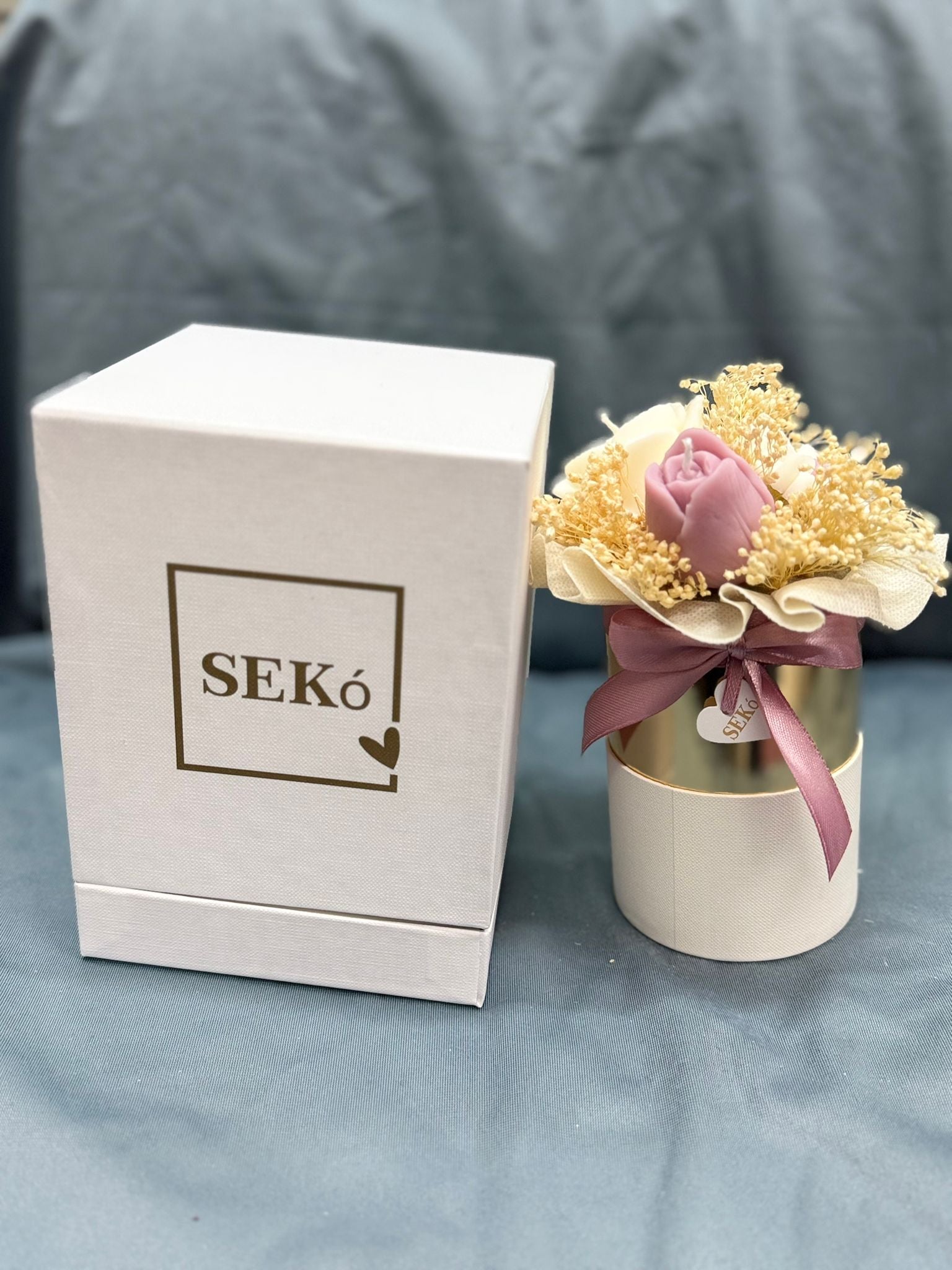 Candela Scatola Alta Blooming Light