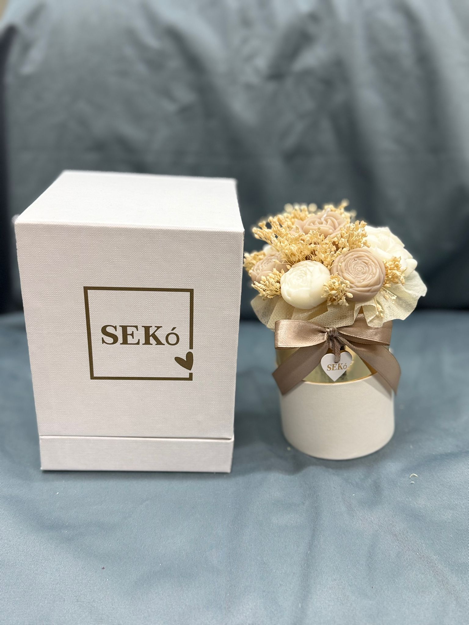 Candela Scatola Alta Blooming Light