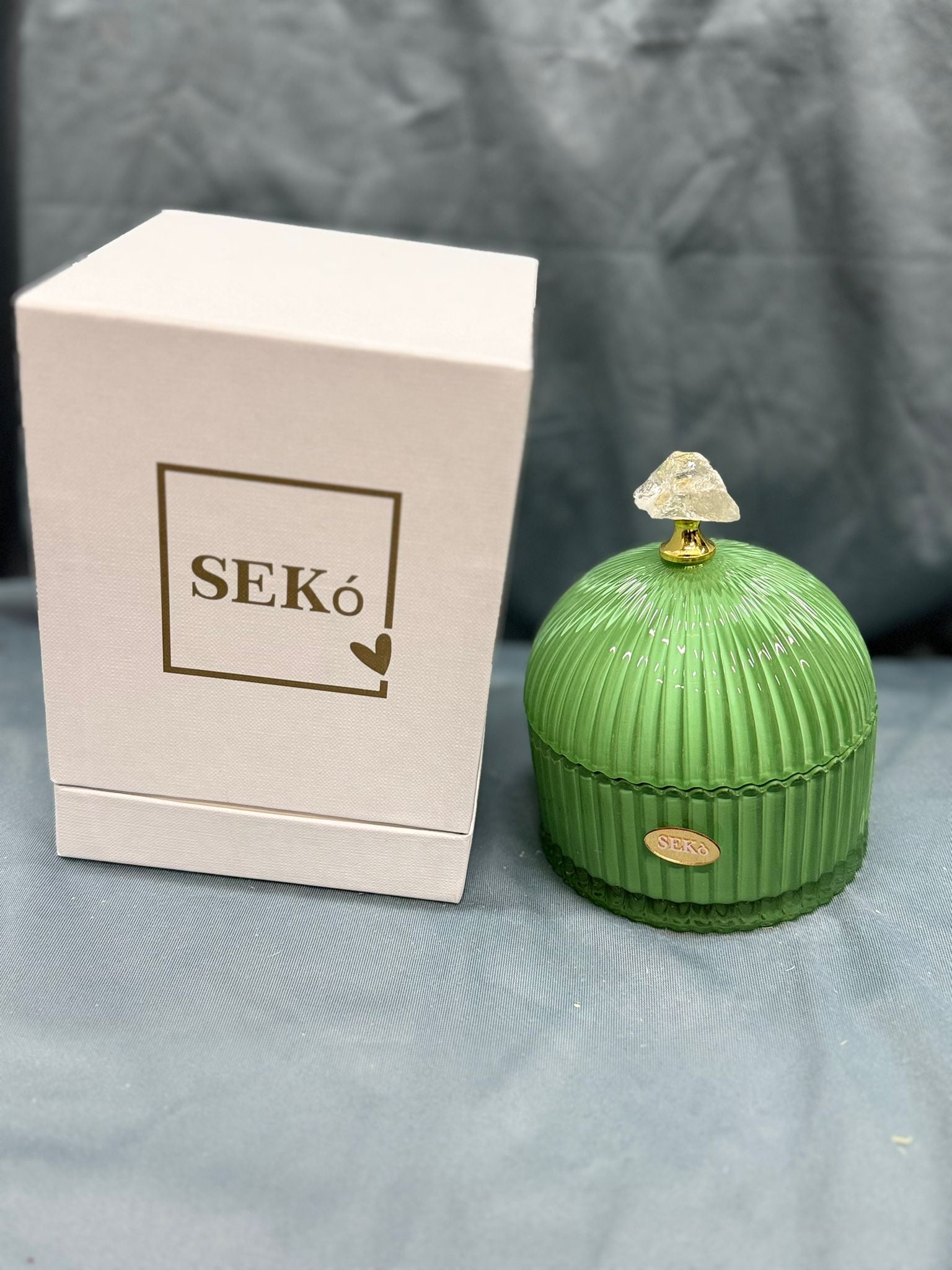 Candela Cupola Profumata Verde Bosco