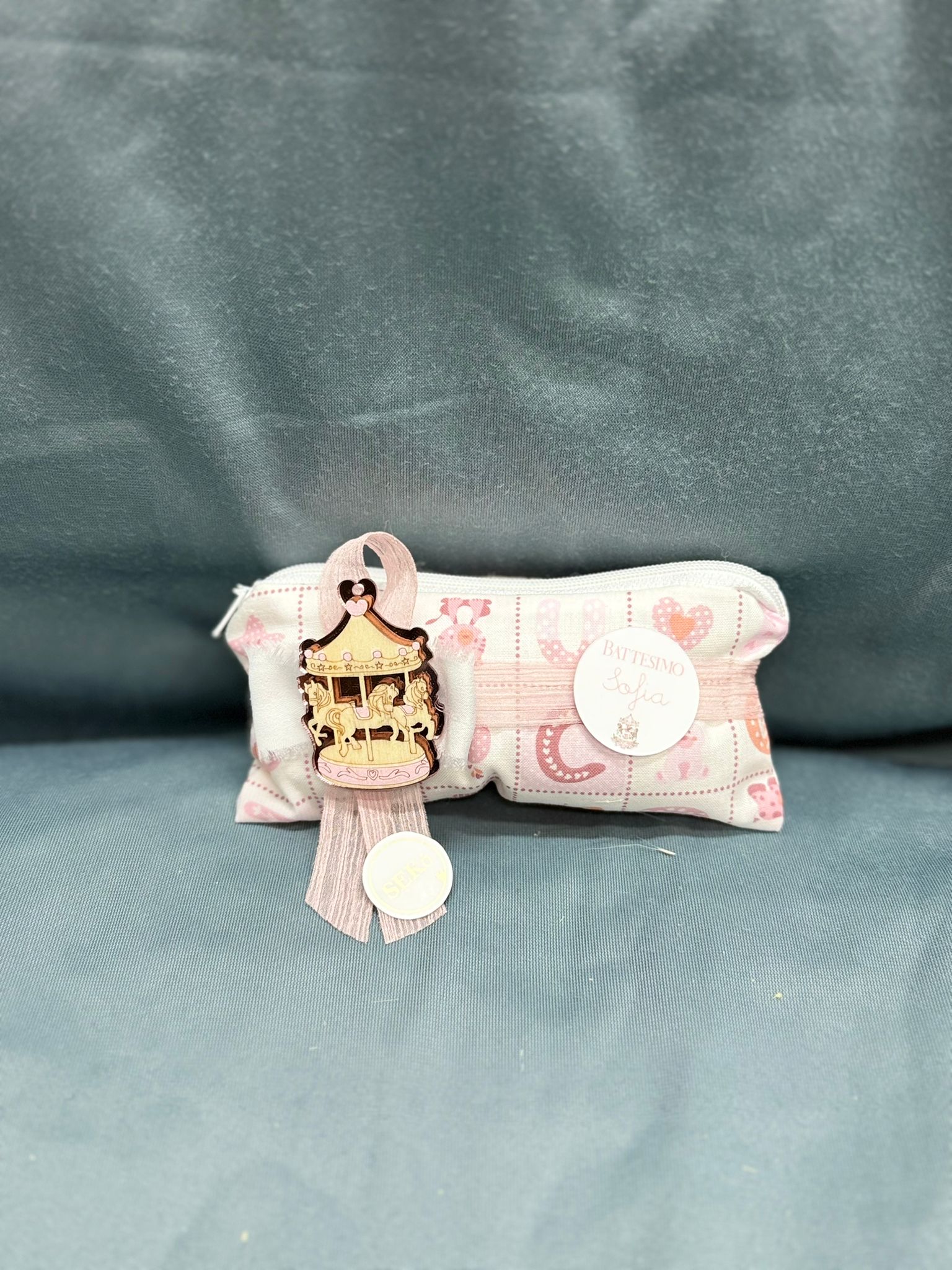 Borsetta Rettangolare Cerniera Carillon