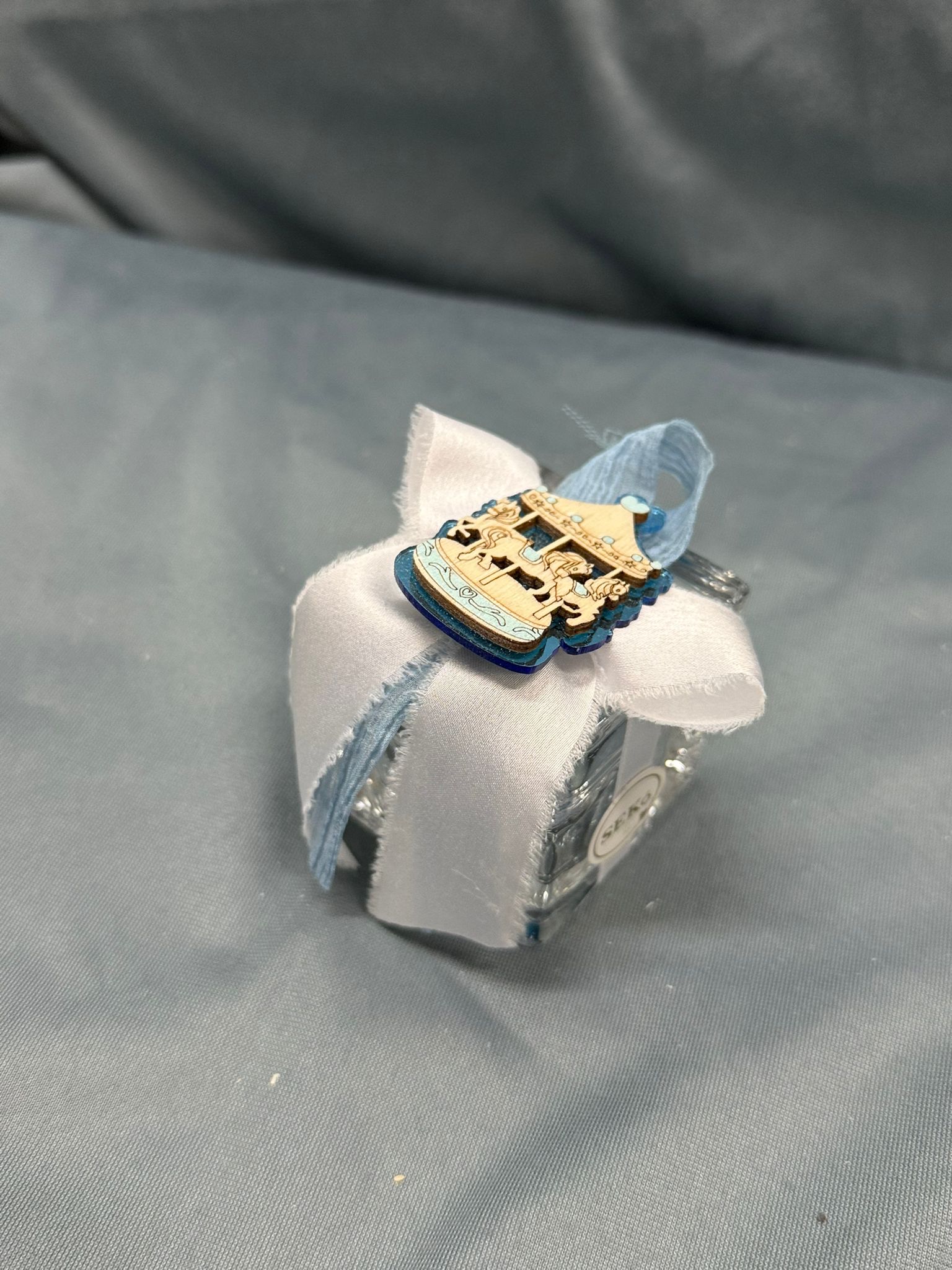 Scatola Vetro Carillon Celeste