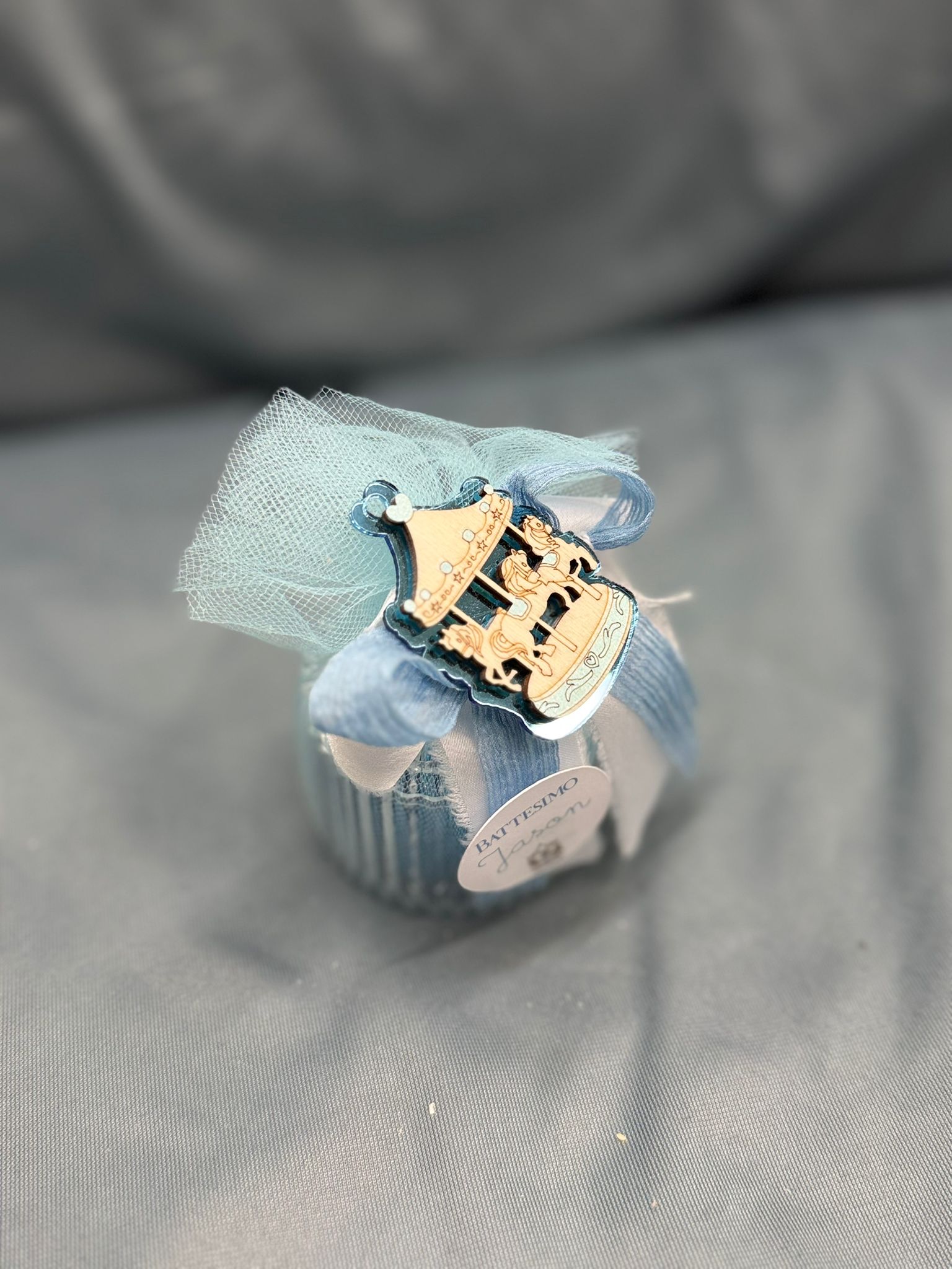 Scatolina Rigata Carillon Celeste