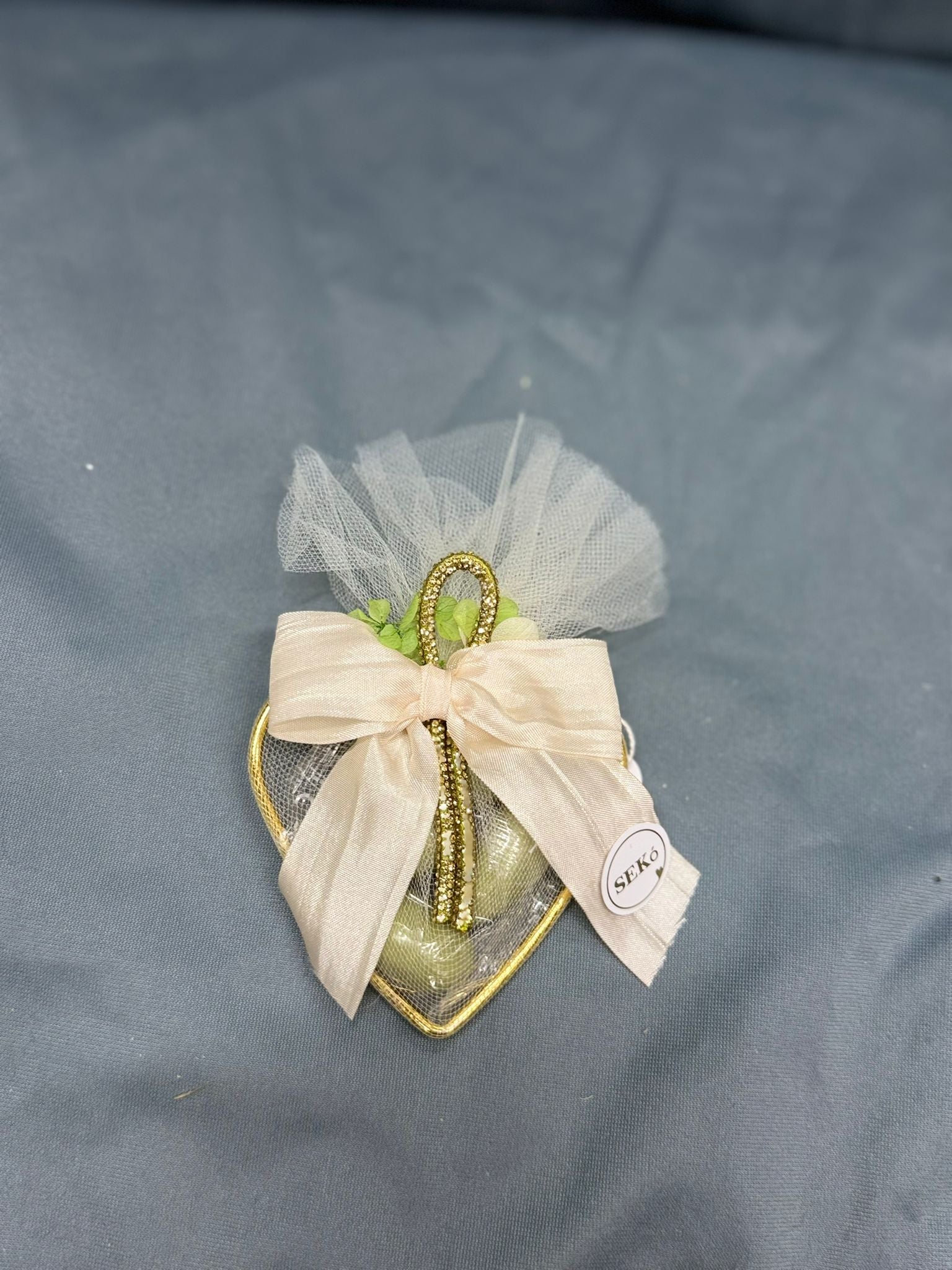 Cuore Portata Confetti Promessa D'Amore