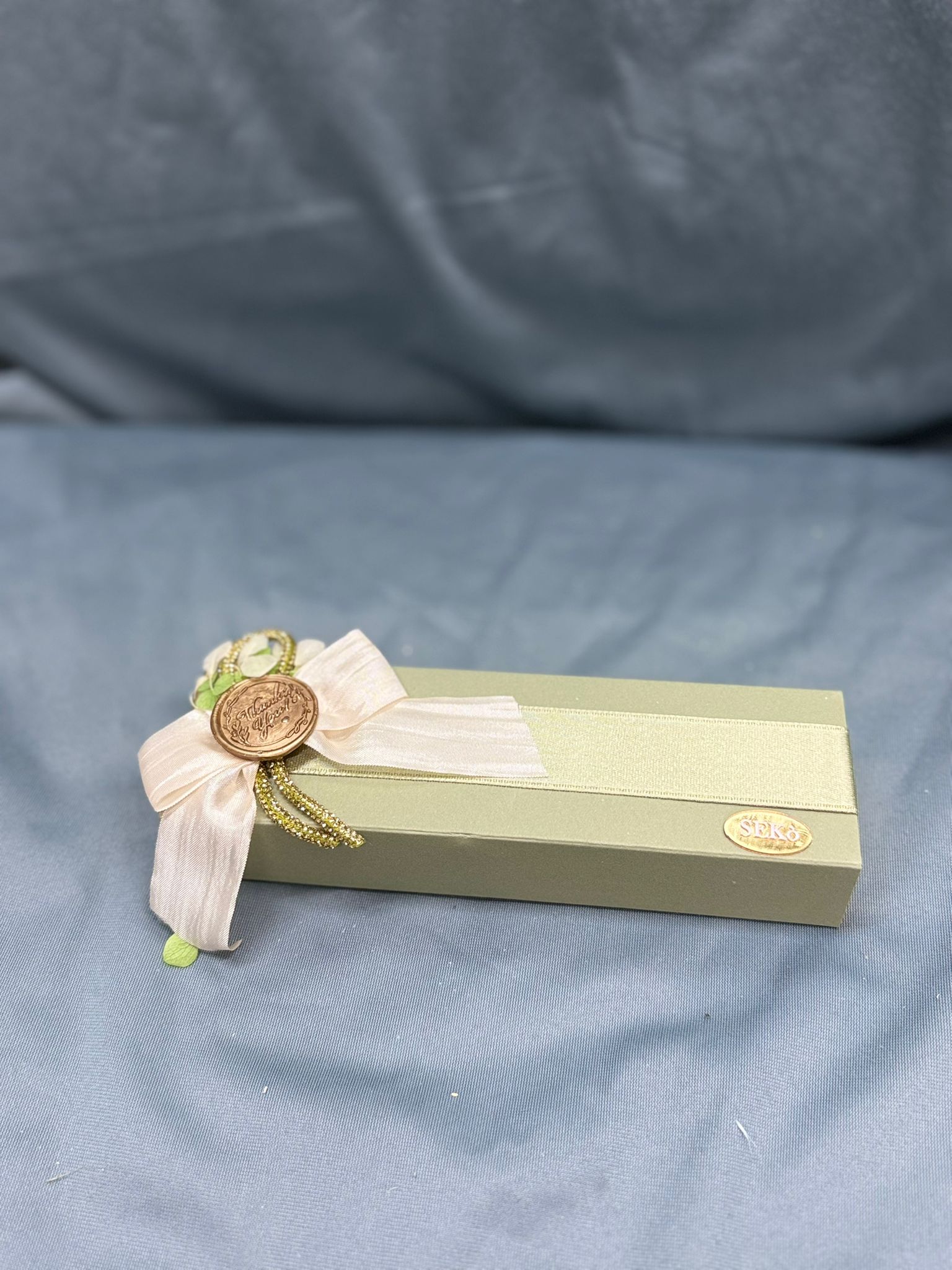 Scatola Rettangolare Promessa D'Amore Verde