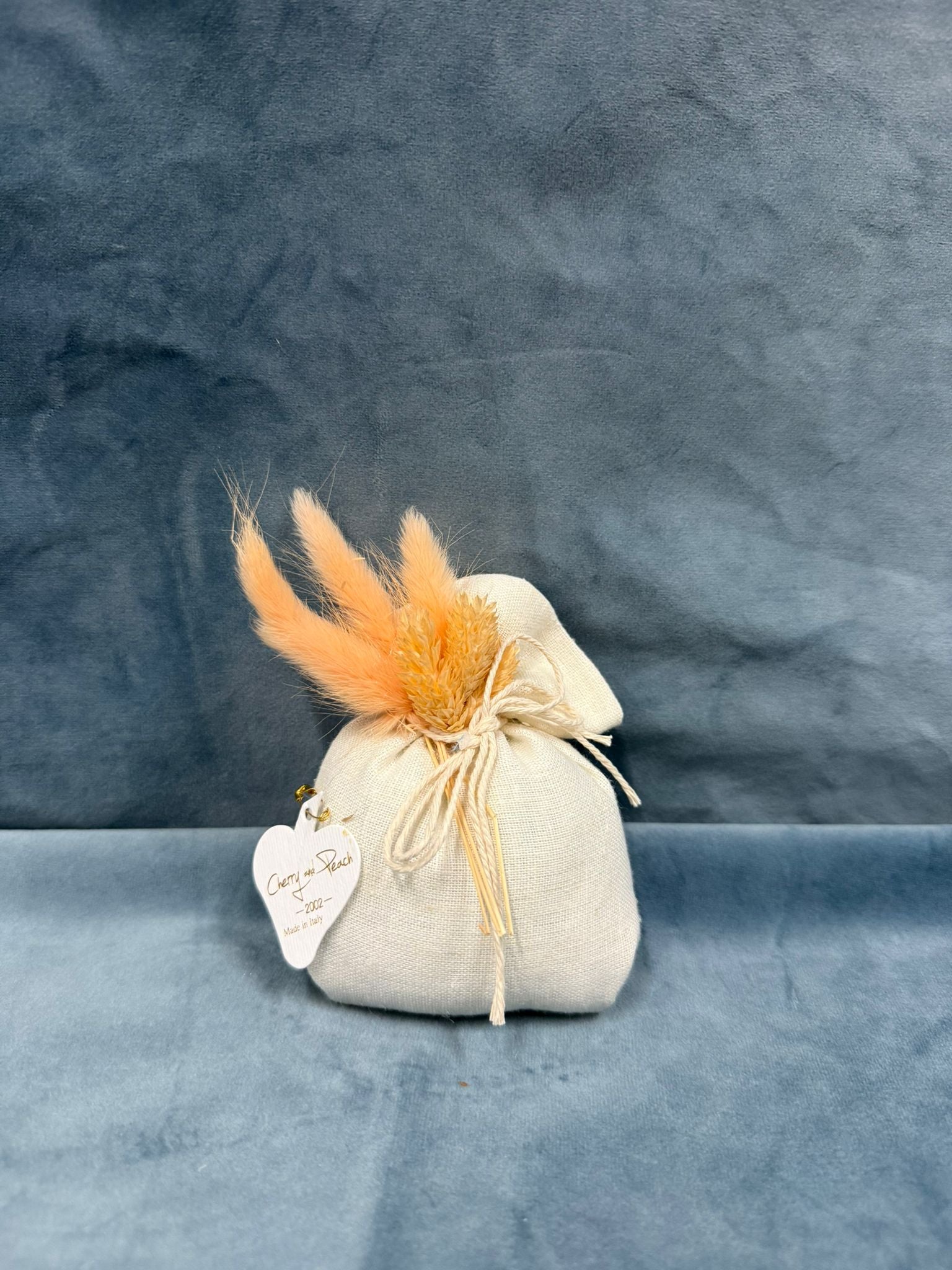 Sacchetto Con Fiori Arancione