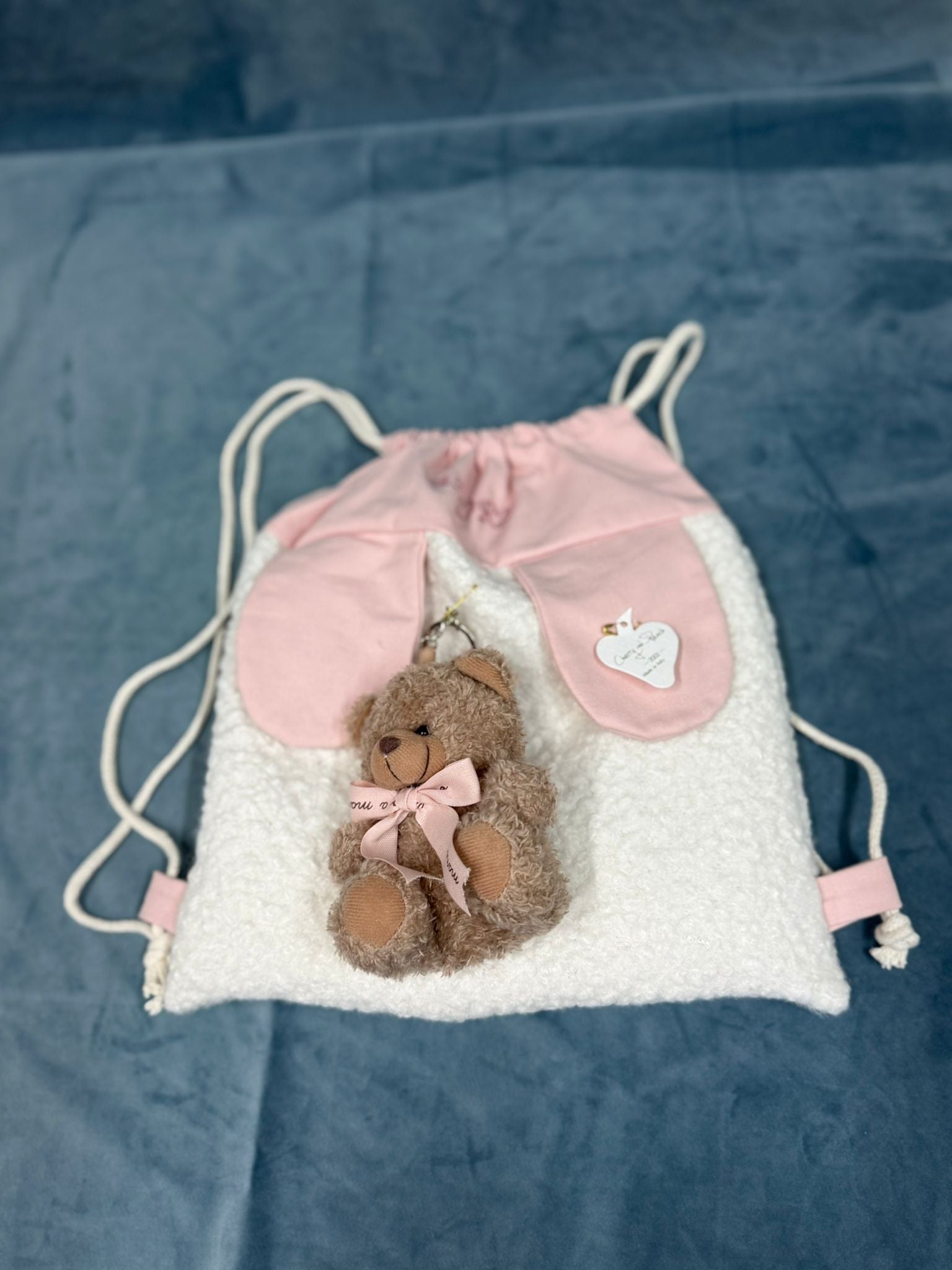 Zainetto Rosa Teddy "Amore"