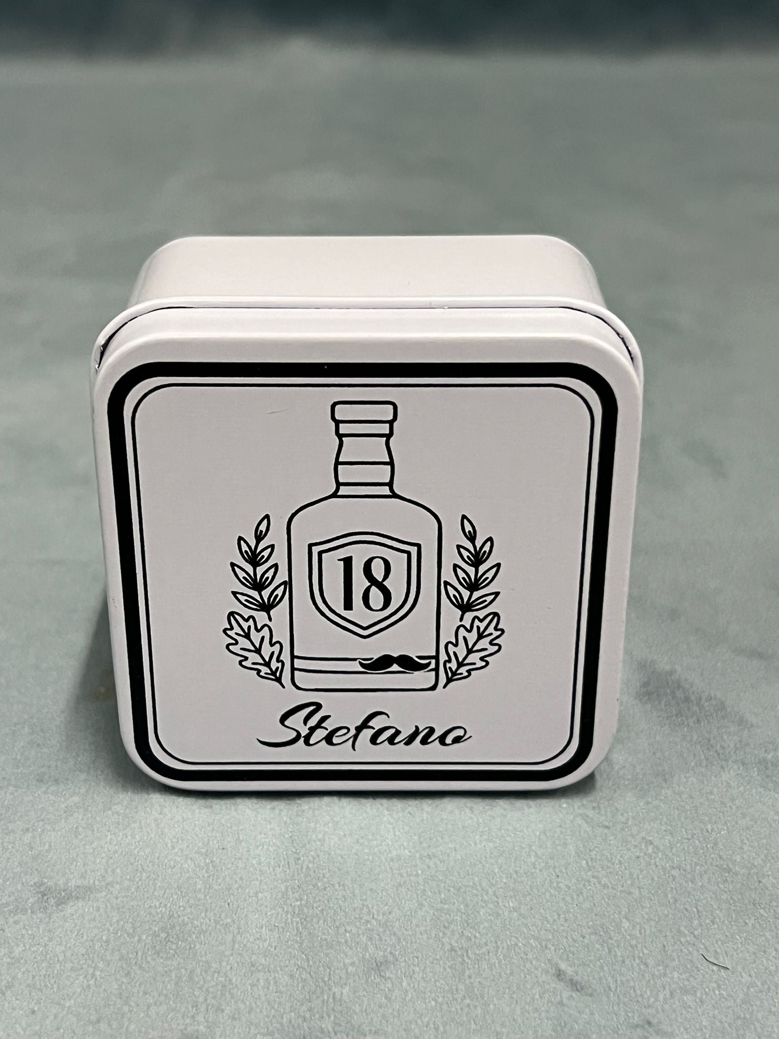 Scatola Latta Porta Confetti Personalizzabile