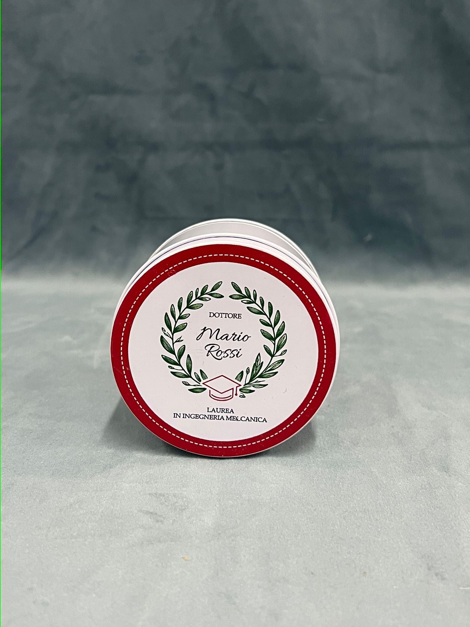 Scatola In Latta Porta Confetti Personalizzabile