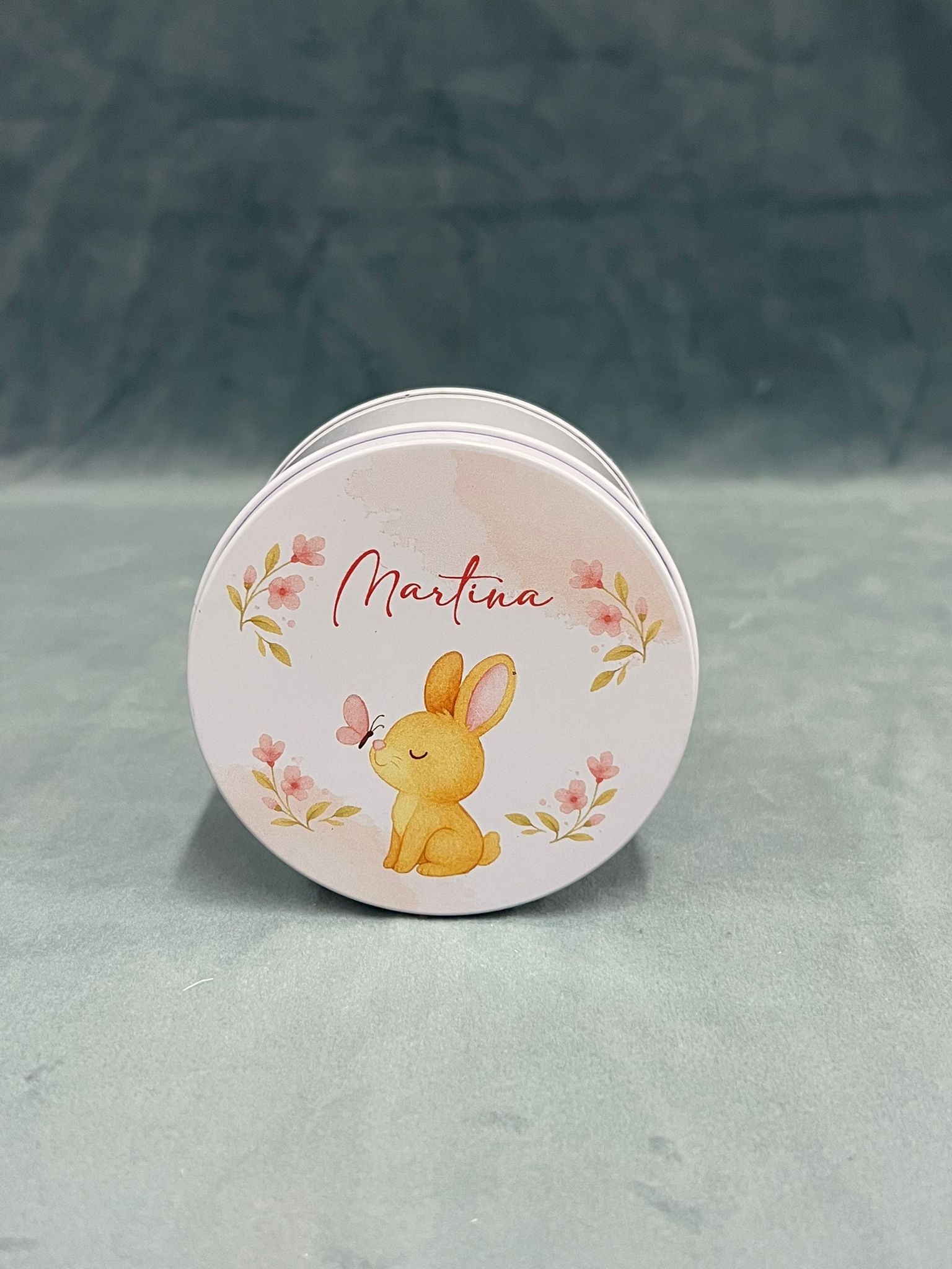 Scatola In Latta Porta Confetti Personalizzabile