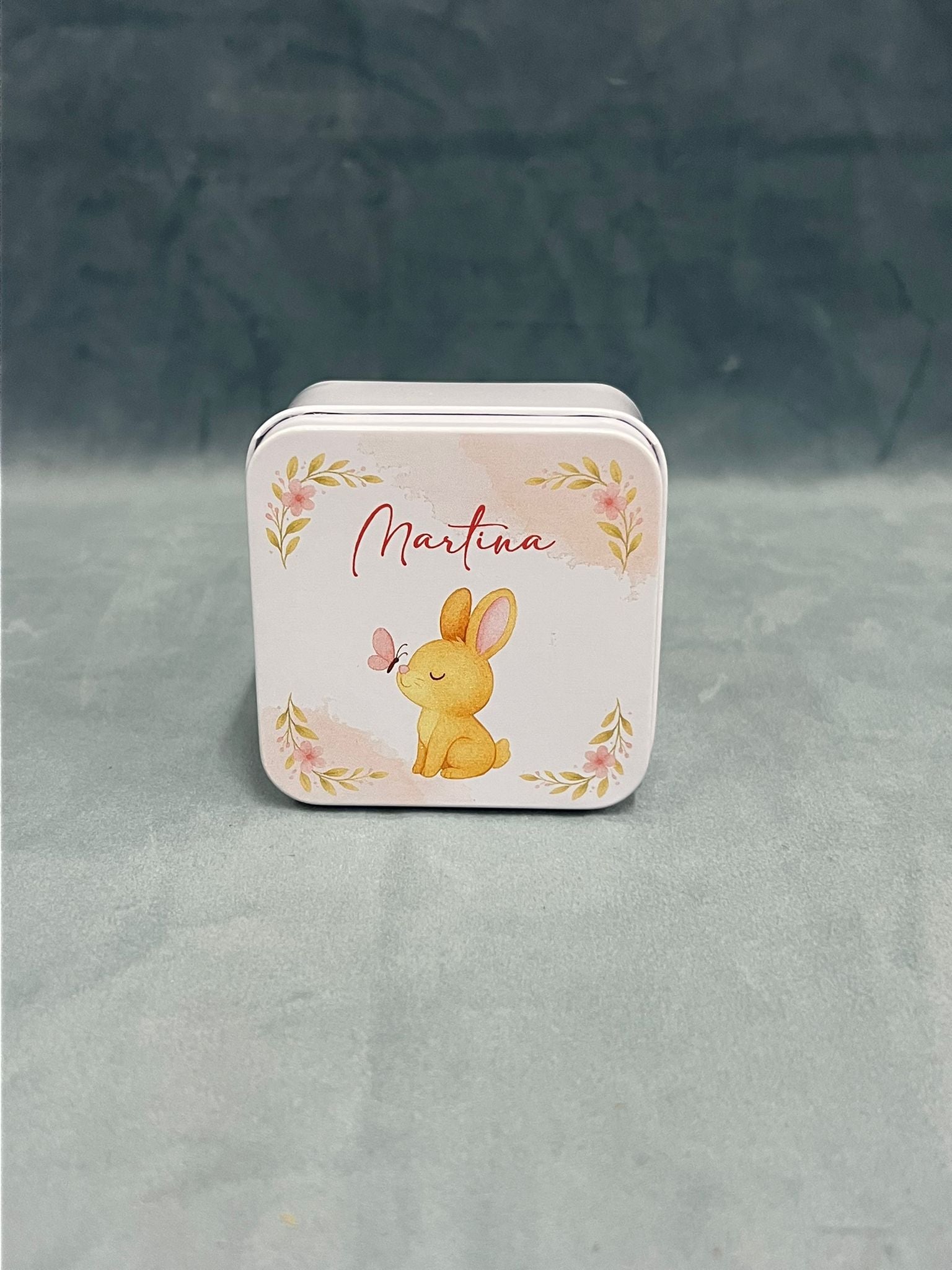 Scatola In Latta Porta Confetti Personalizzabile