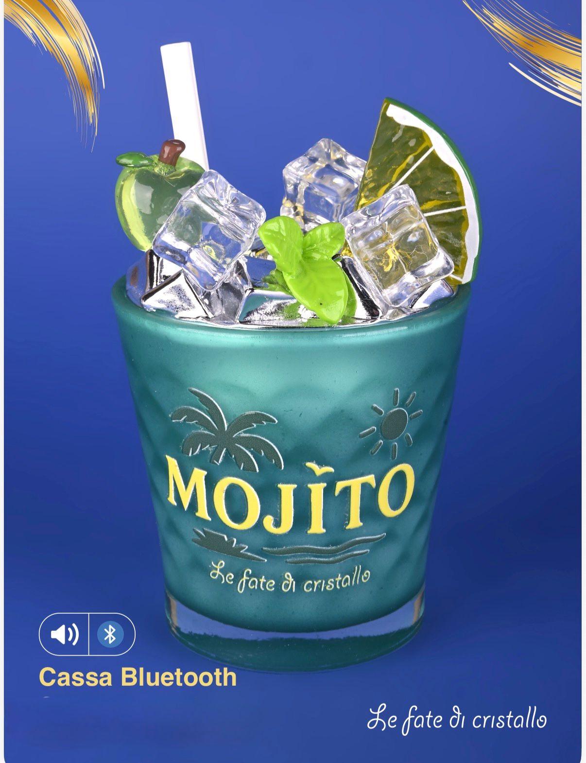 Cassa Bluetooth Drink Mojito