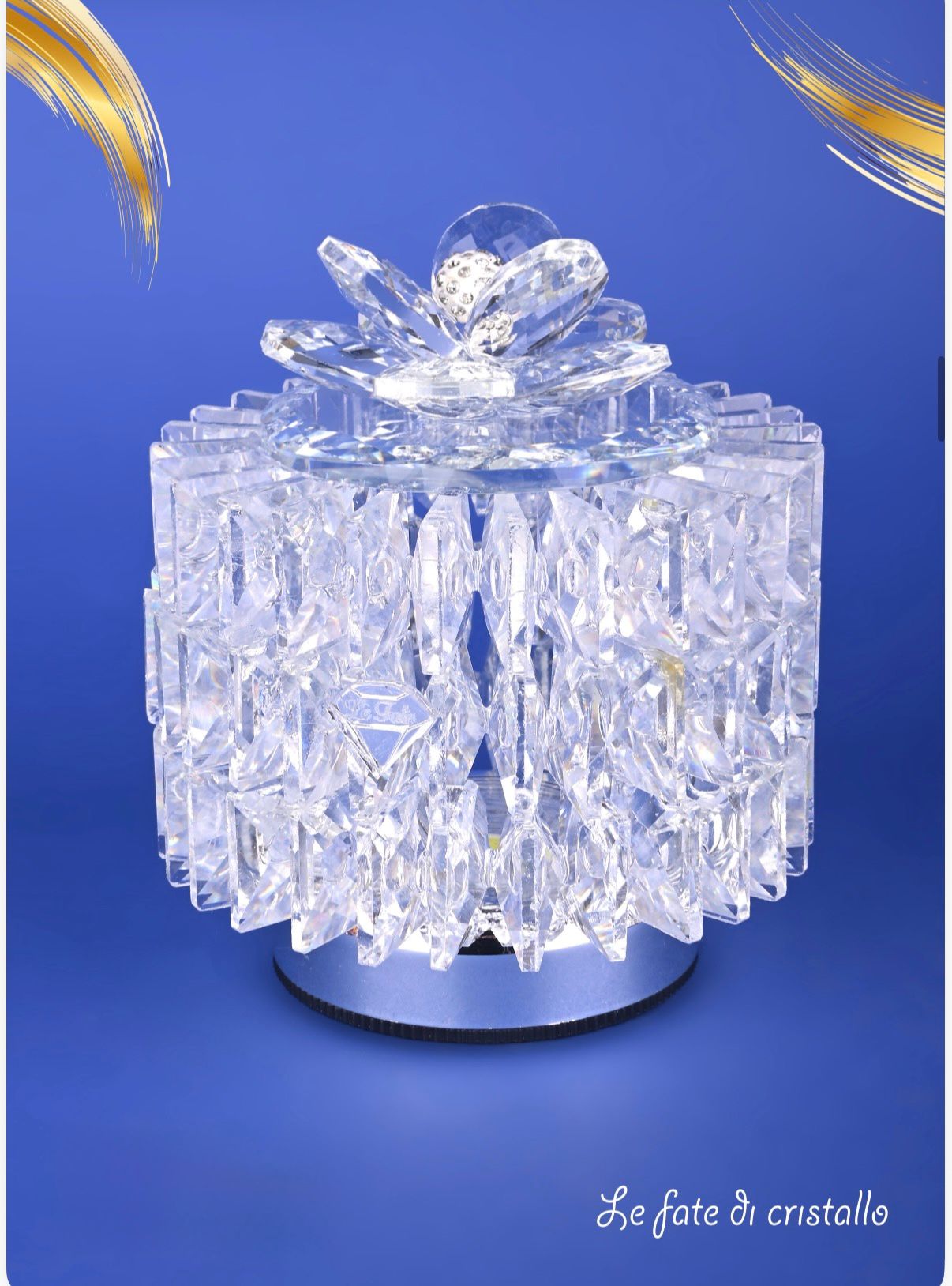 Lampada In Cristallo