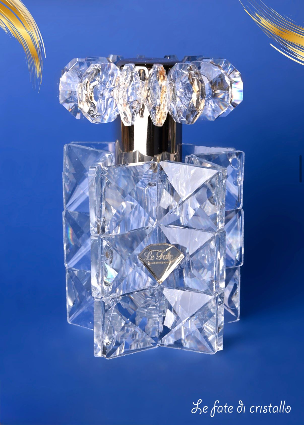 Porta Profumo In Cristallo