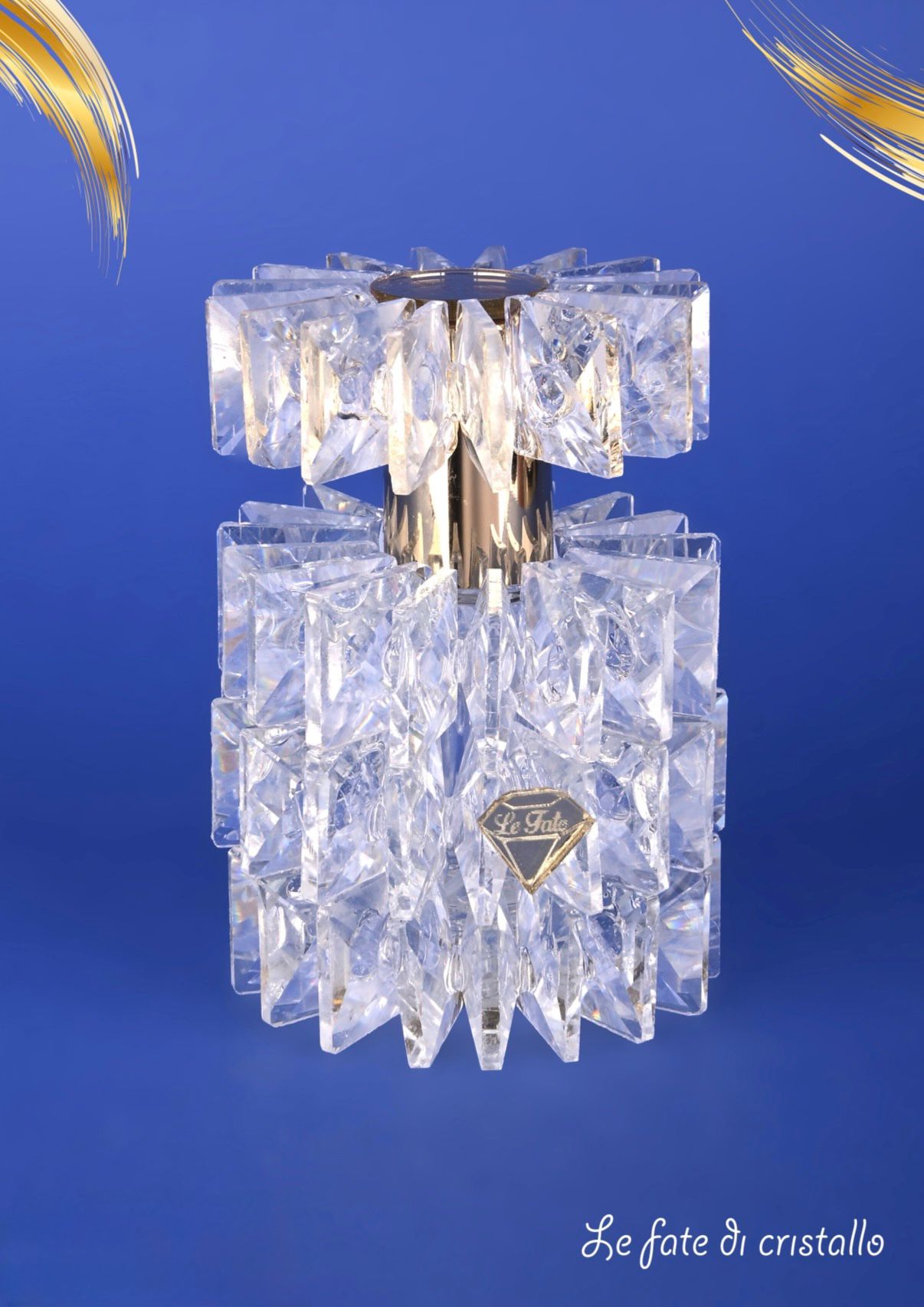 Porta Profumo In Cristallo