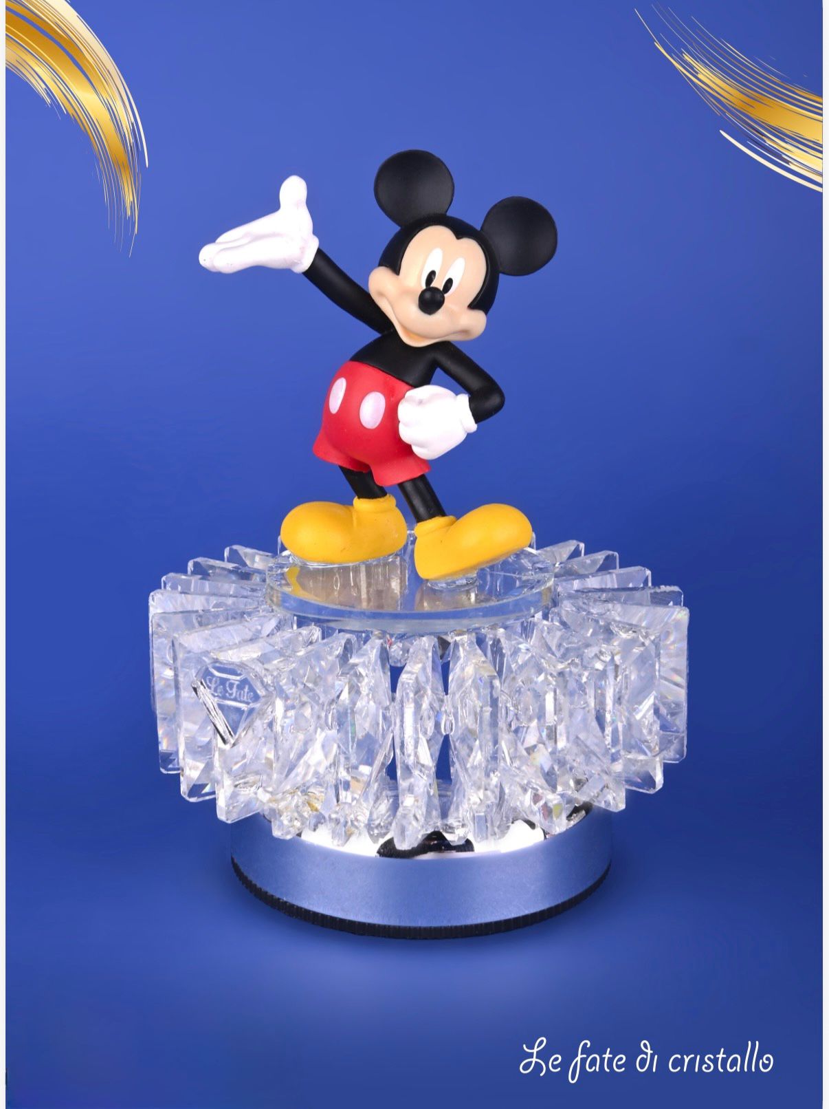 Lampada In Cristallo Topolino