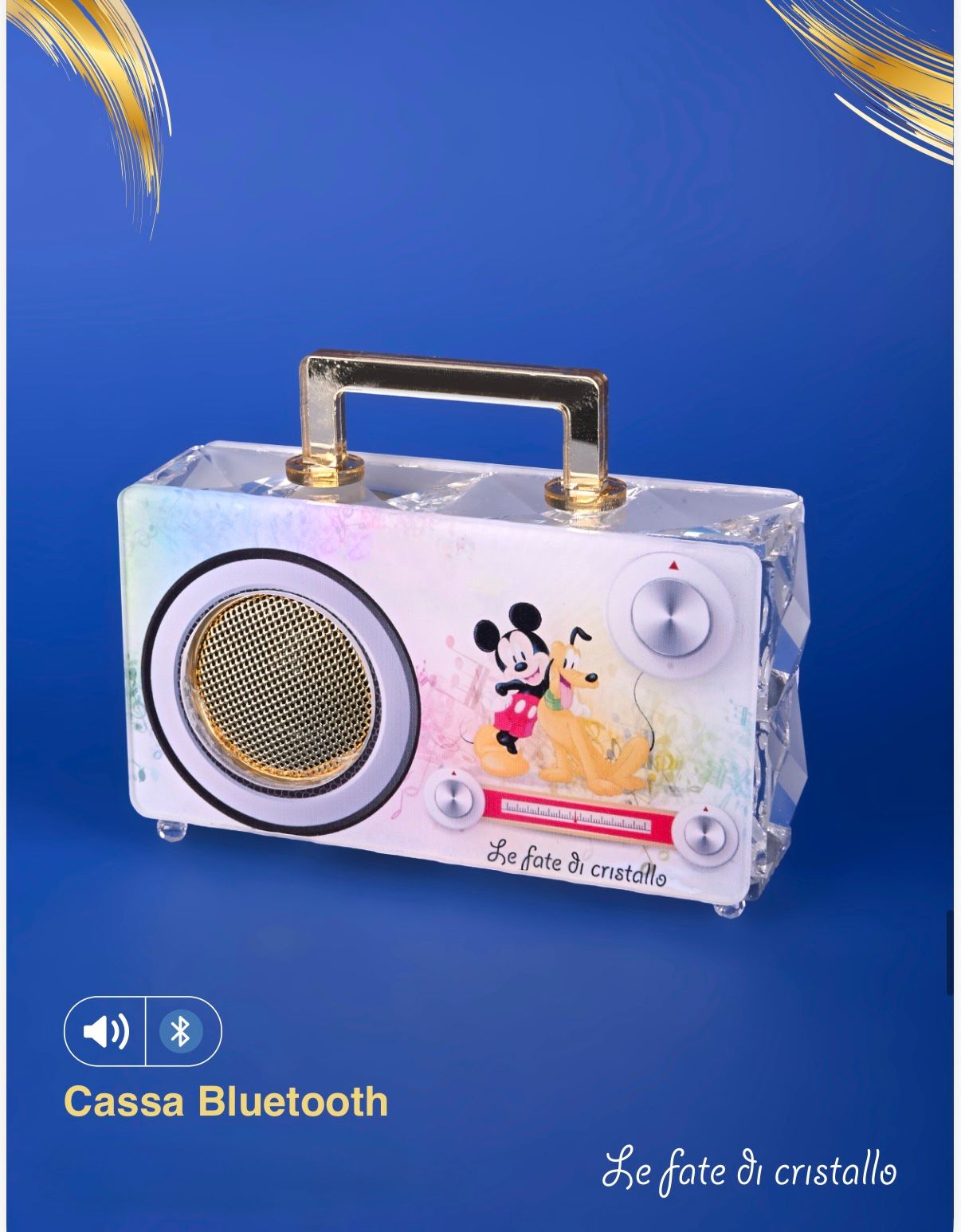Cassa Bluetooth Topolino & Pluto