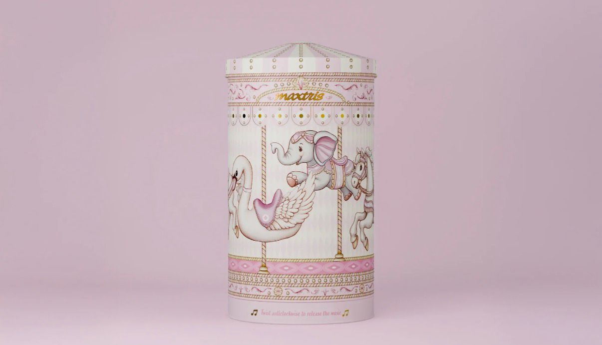 Maxtris Baby Latta Carillon Rosa