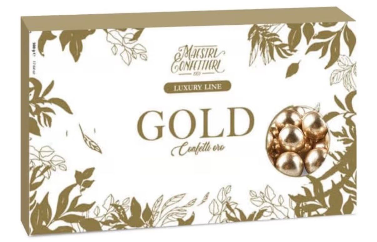 Confetti Maxtris Les Noisettes Gold Luxury