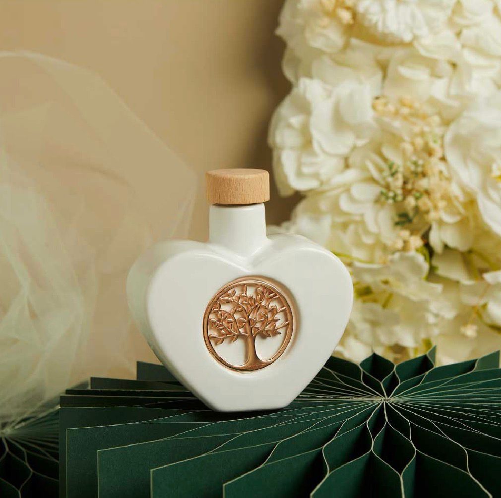 Oliera Cuore Albero Della Vita Oro Rosa