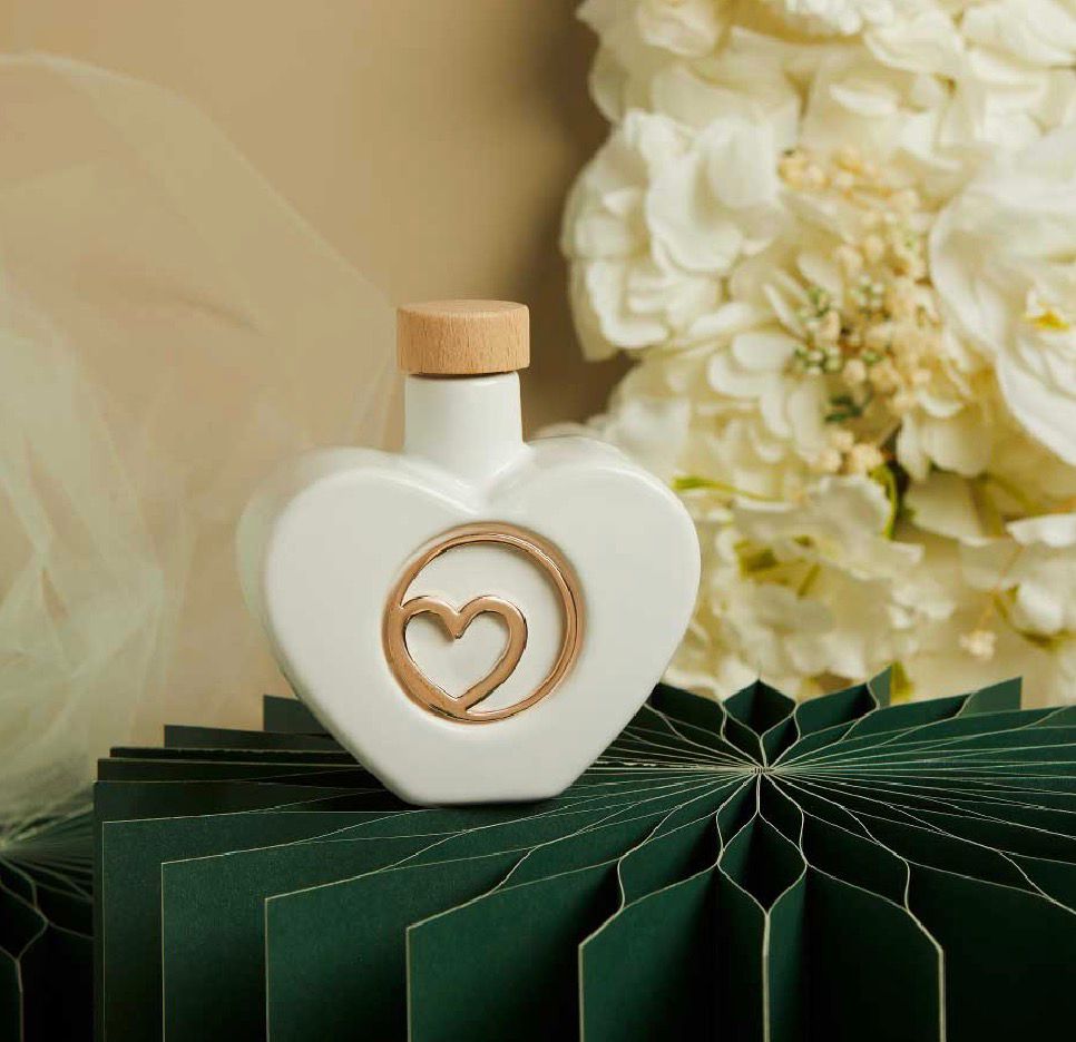 Oliera Cuore Oro Rosa