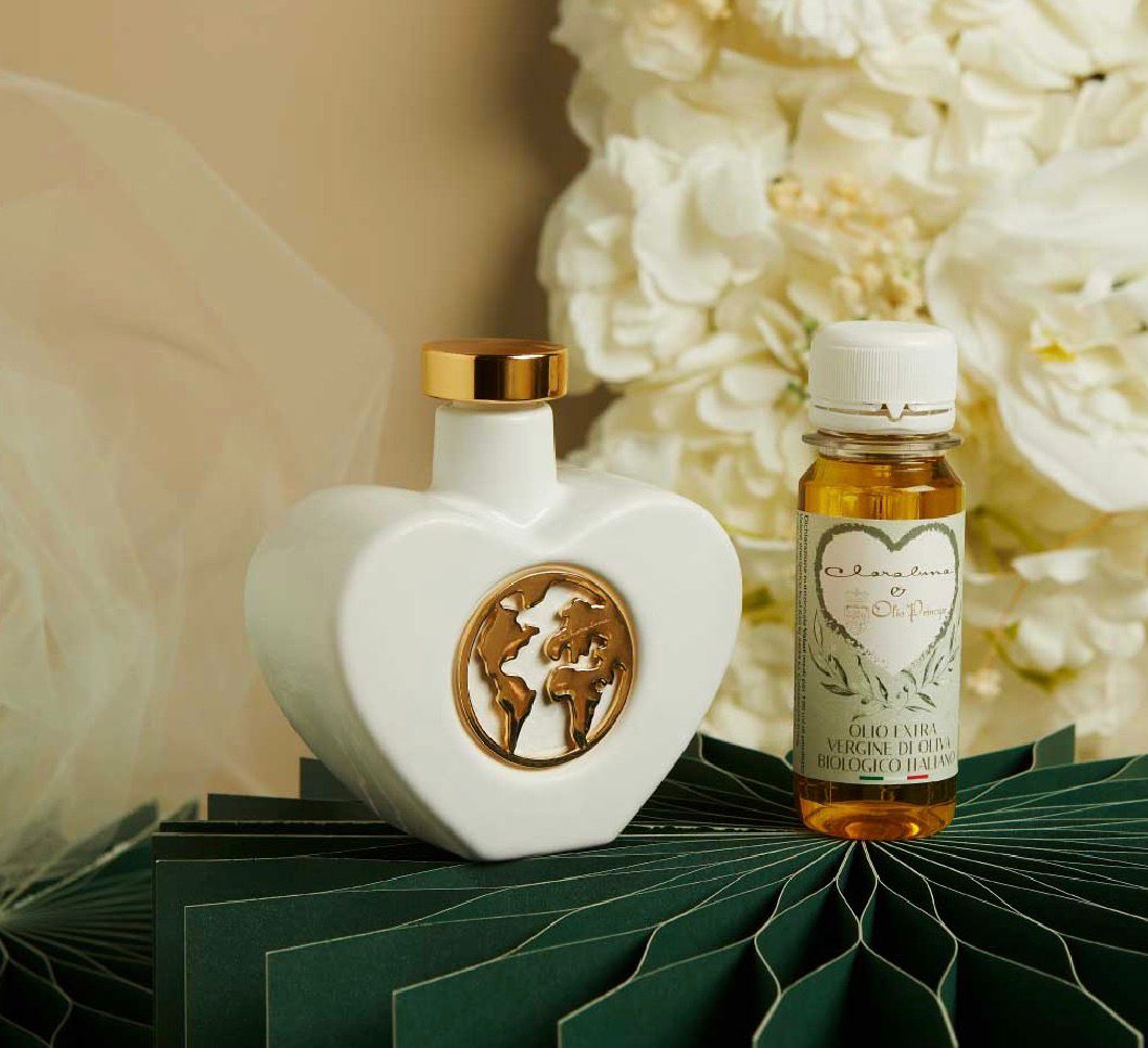 Oliera Cuore Con Olio Mondo Oro