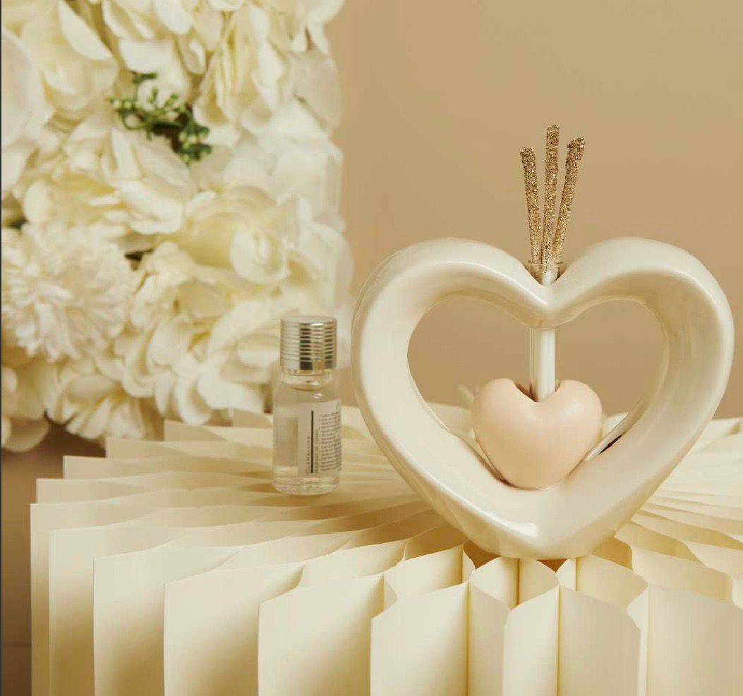 Diffusore Cuore Con Cuore Tortora