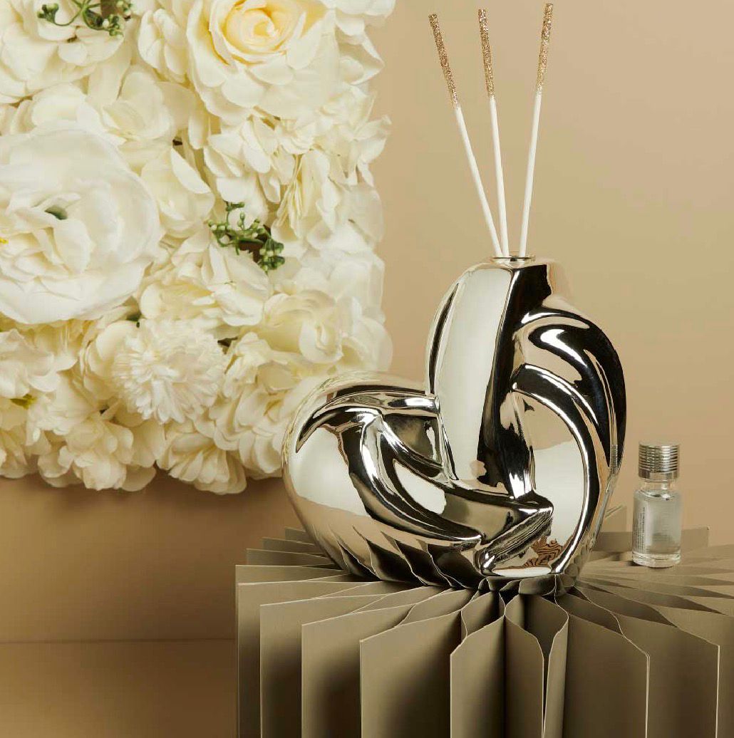 Diffusore Cuore Grande Silver