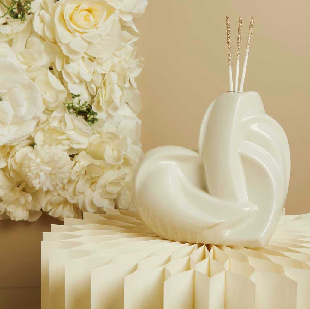 Diffusore Cuore Grande Bianca