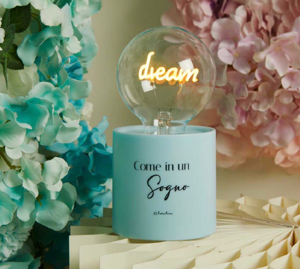 Lampada Led Celeste
