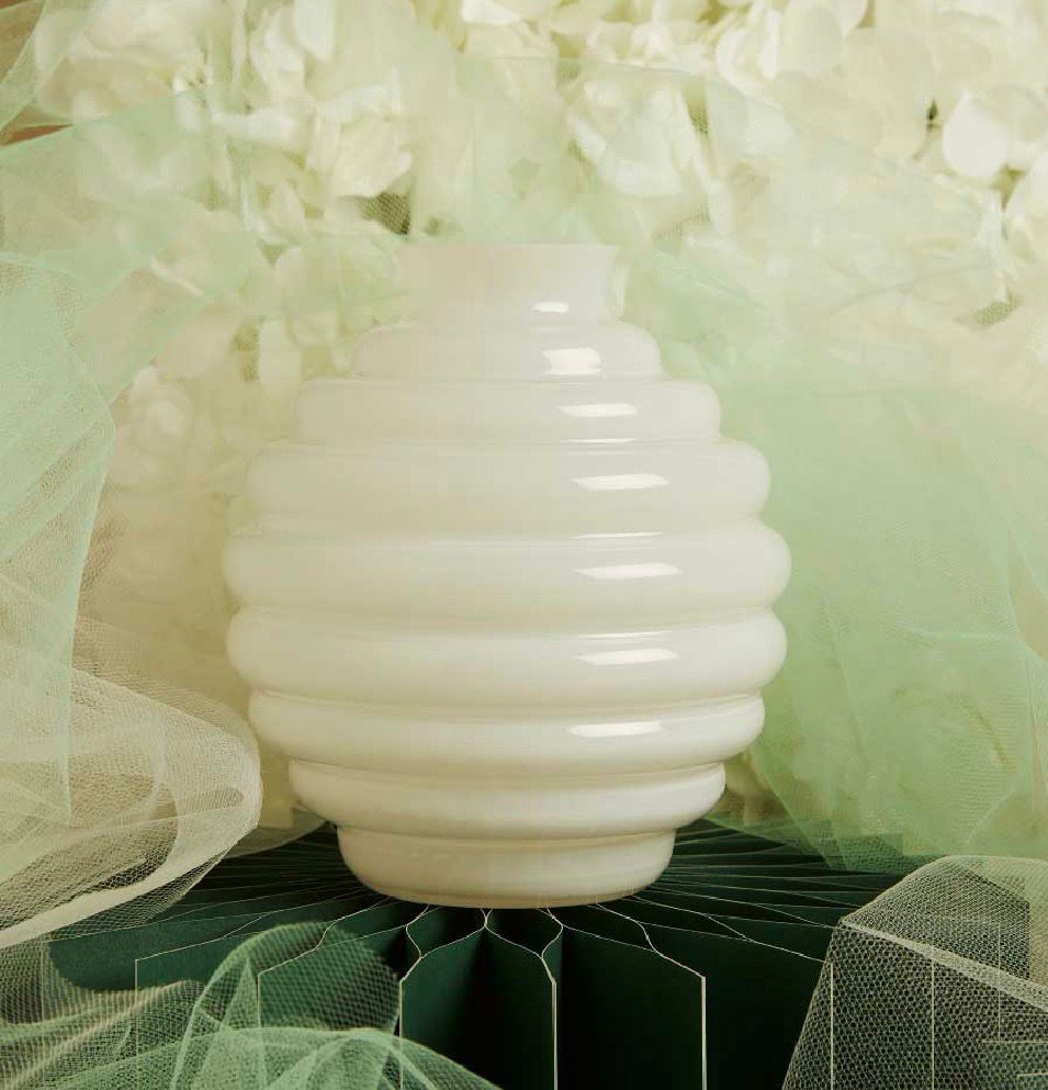 Vaso Tondo Piccolo Bianco