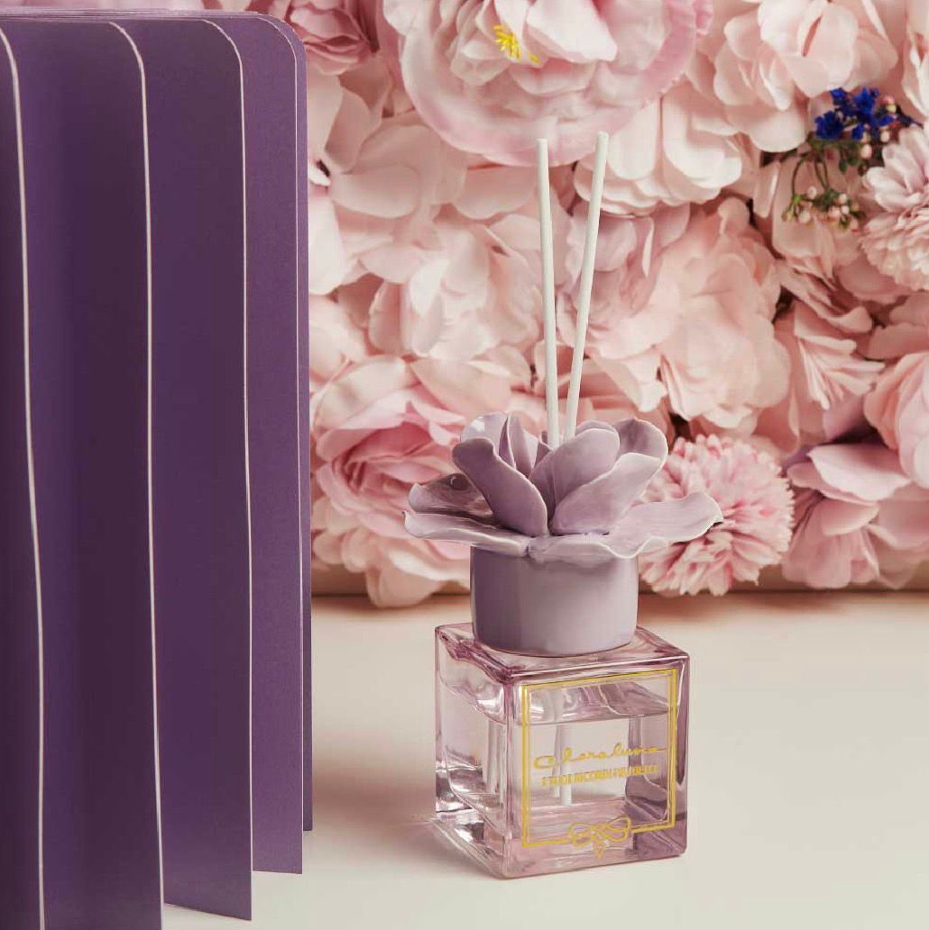 Diffusore Con Fiore Lilla