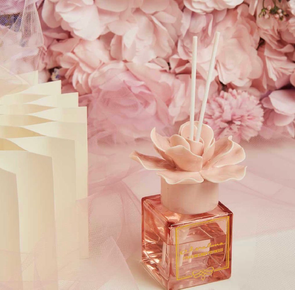Diffusore Con Fiore Rosa