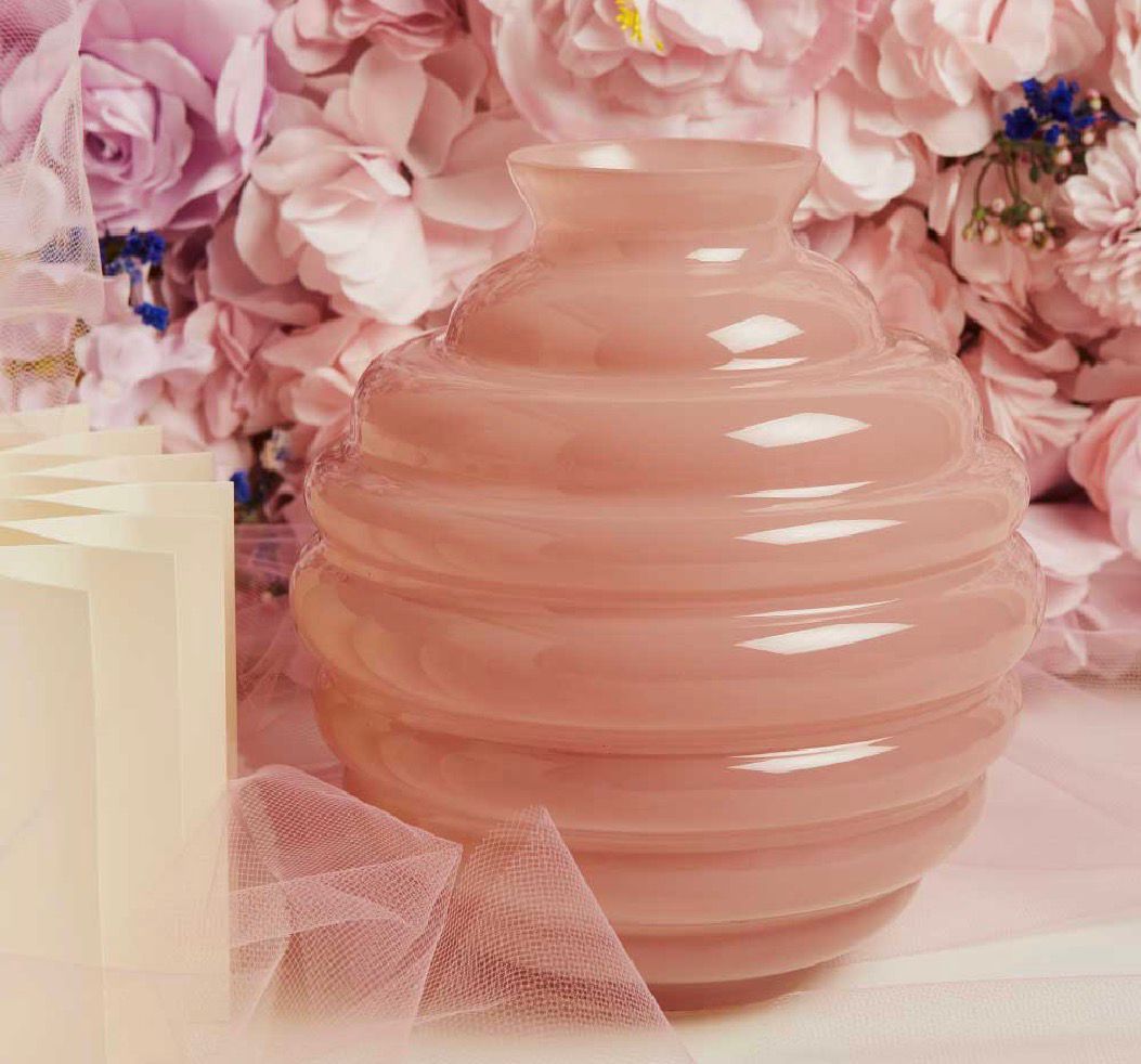 Vaso Grande Rosa Tondo