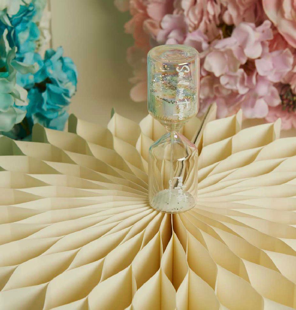 Clessidra Bicolore Bianca