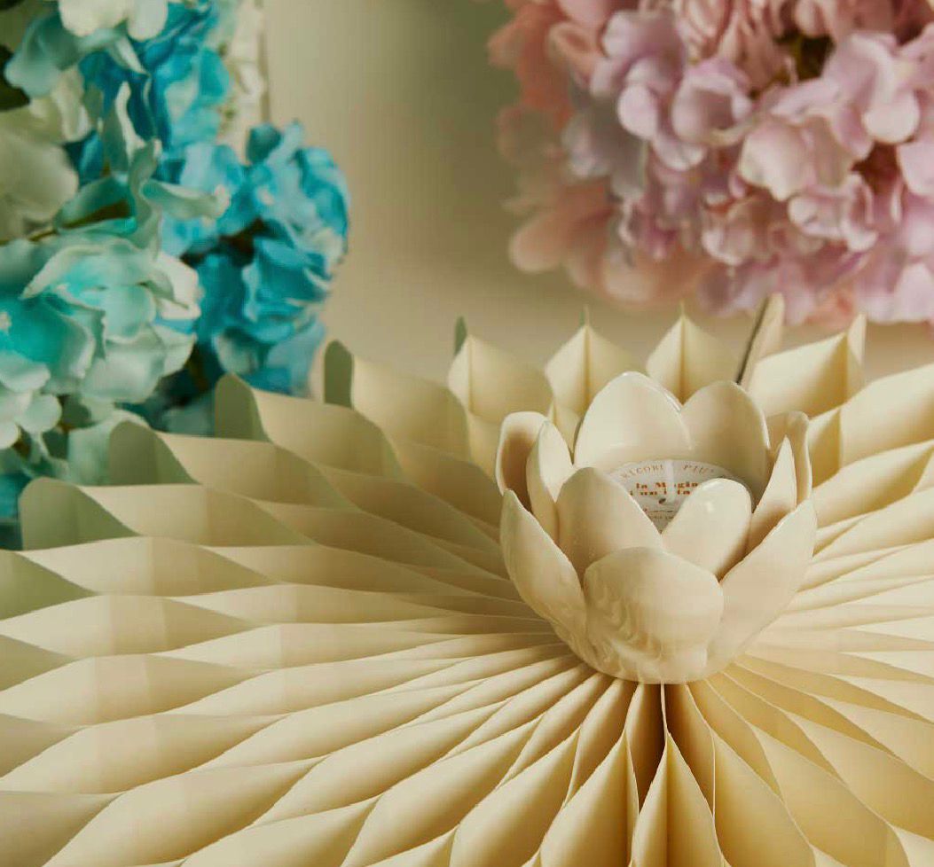 Candela Ninfea Bianca