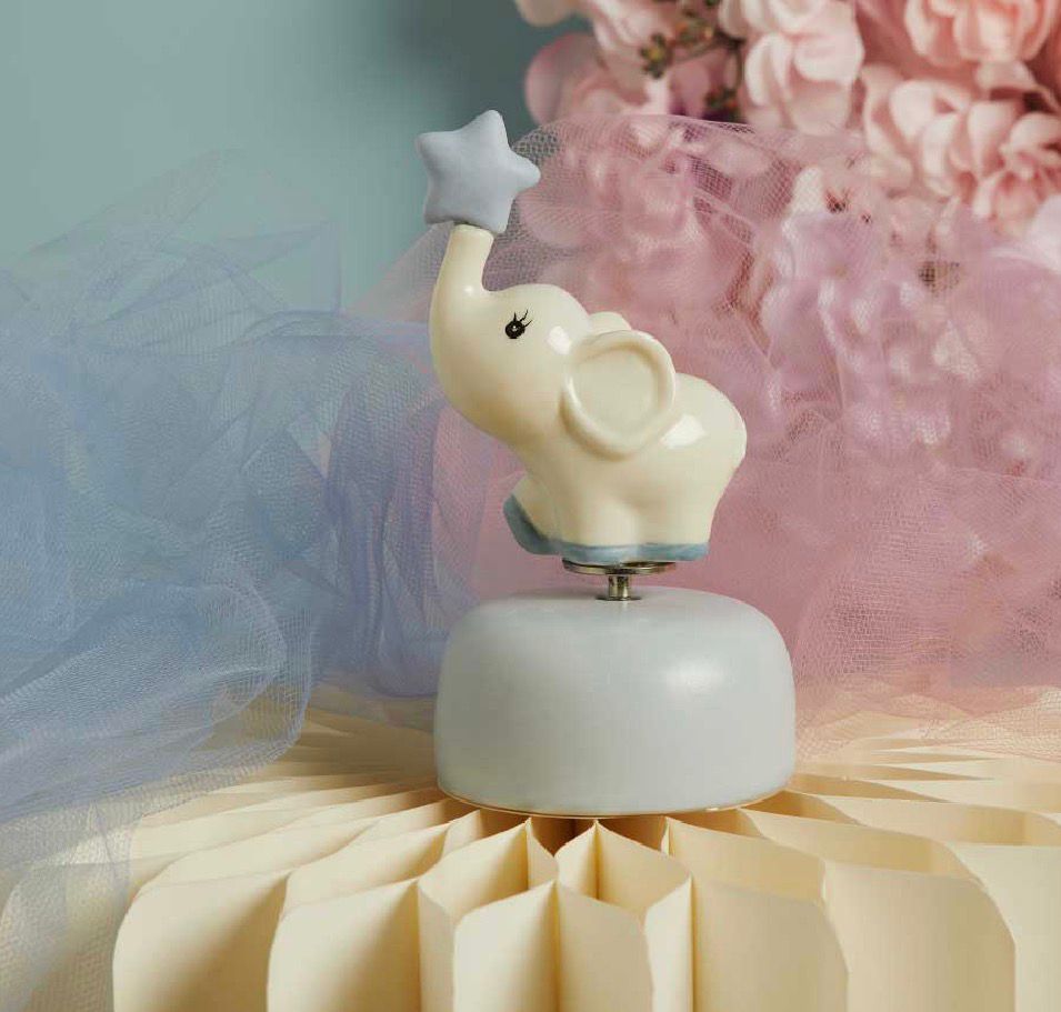 Carillon Elefantino Azzurro