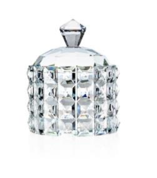 Scatola rotonda linea "Ghiaccio"