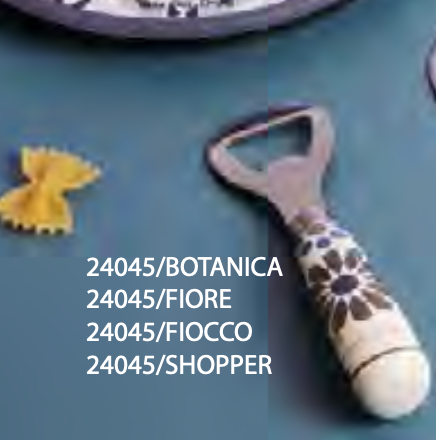 Cavatappi blu e grigio