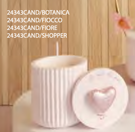 scatola con candela claraluna