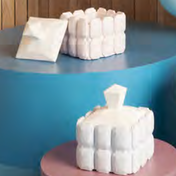 Scatola porta bomboniere quadrata