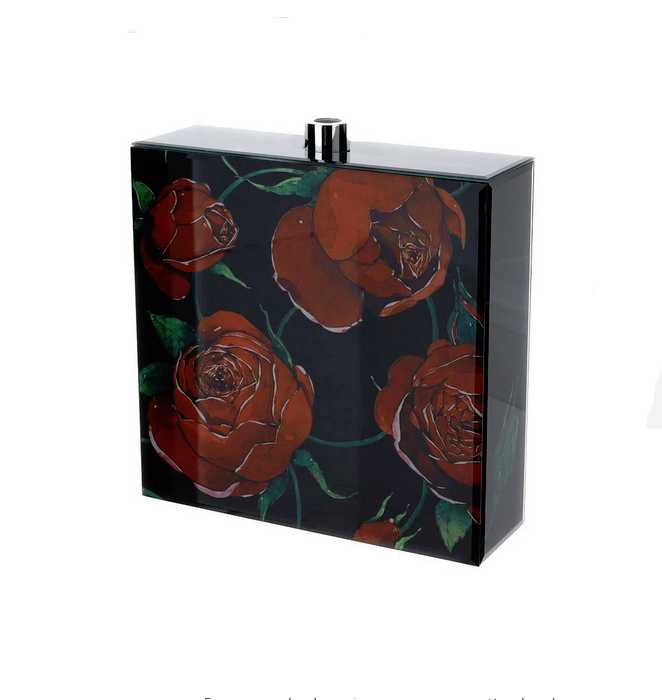 Bottiglia in vetro Baccarat rose