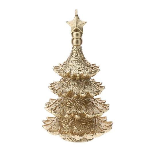 candela albero oro dia. 8,5xh15cm