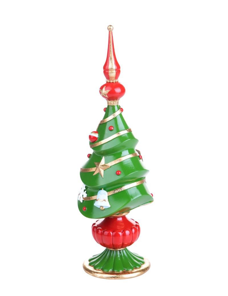 Albero Natale c/puntale resina