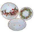 Set tavola 18 pz christmas porcellana