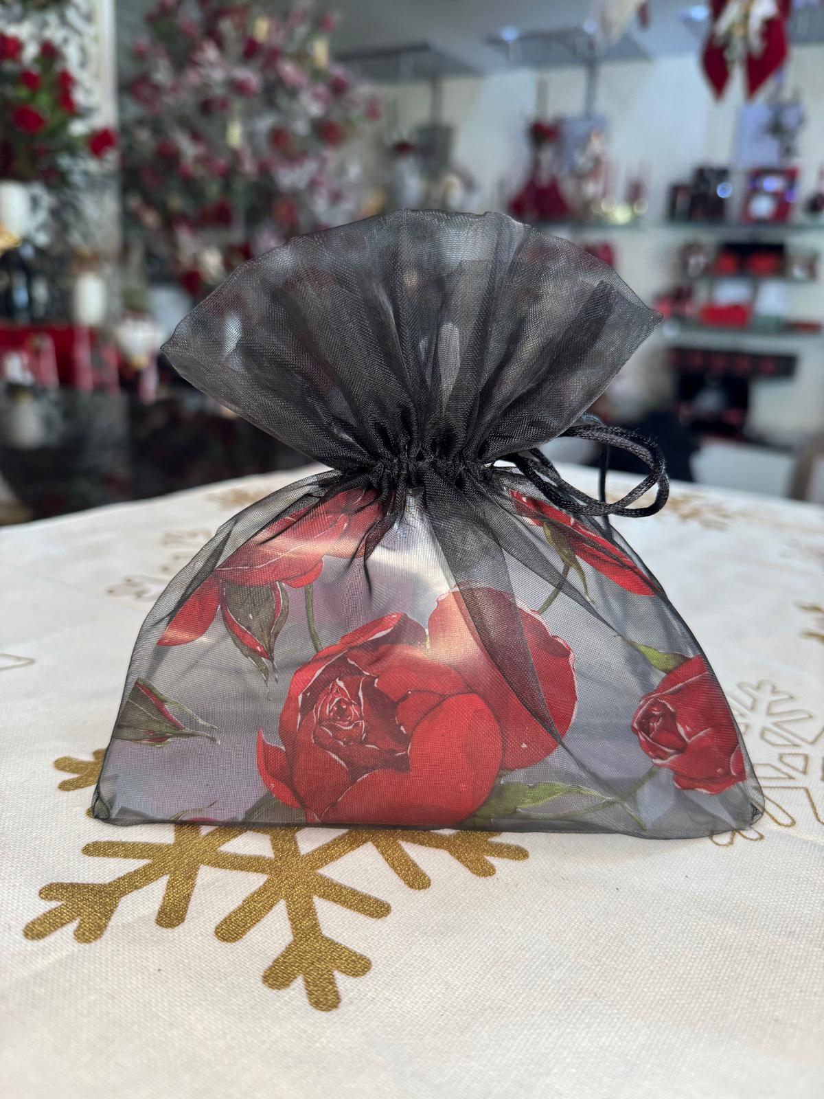 sacchetto organza nero