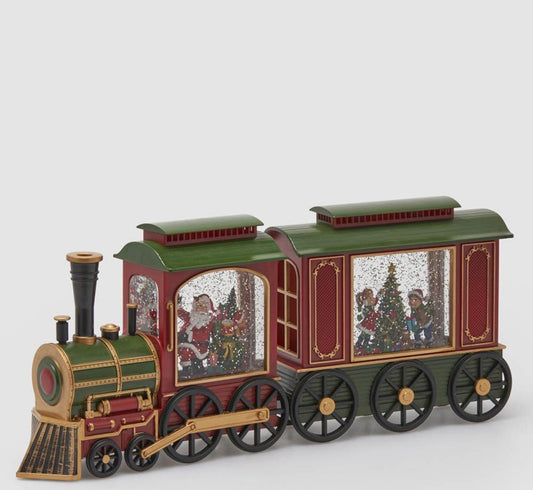 decoro trenino H.21 L.48 L.8 musica + led C4