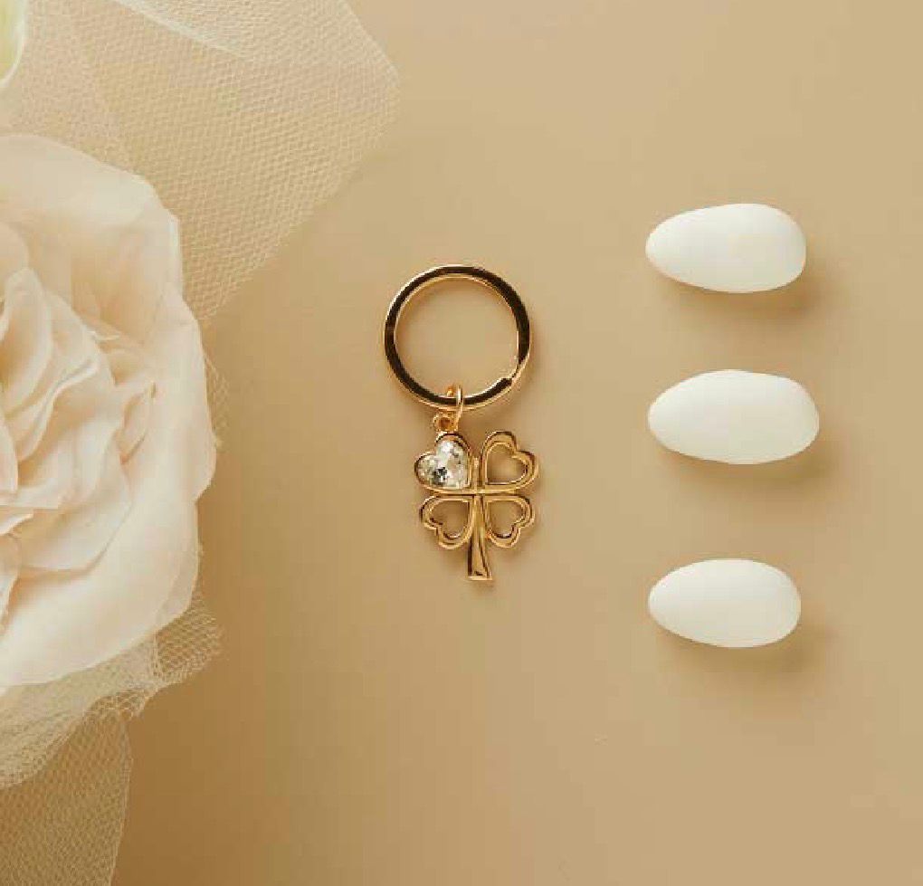 Portachiavi Piccolo Oro Quadrifoglio