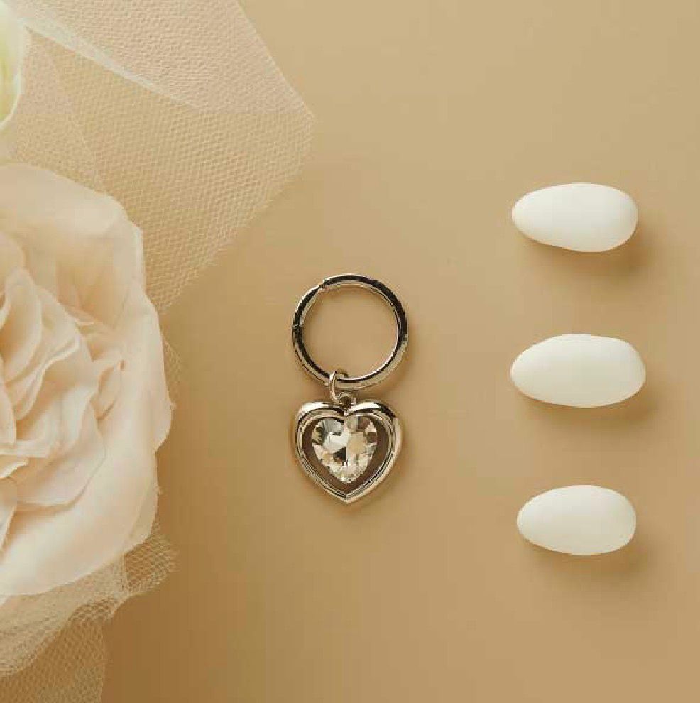 Portachiavi Piccolo Silver Cuore