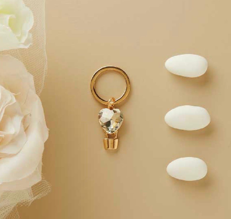 Portachiavi Piccolo Oro Mongolfiera