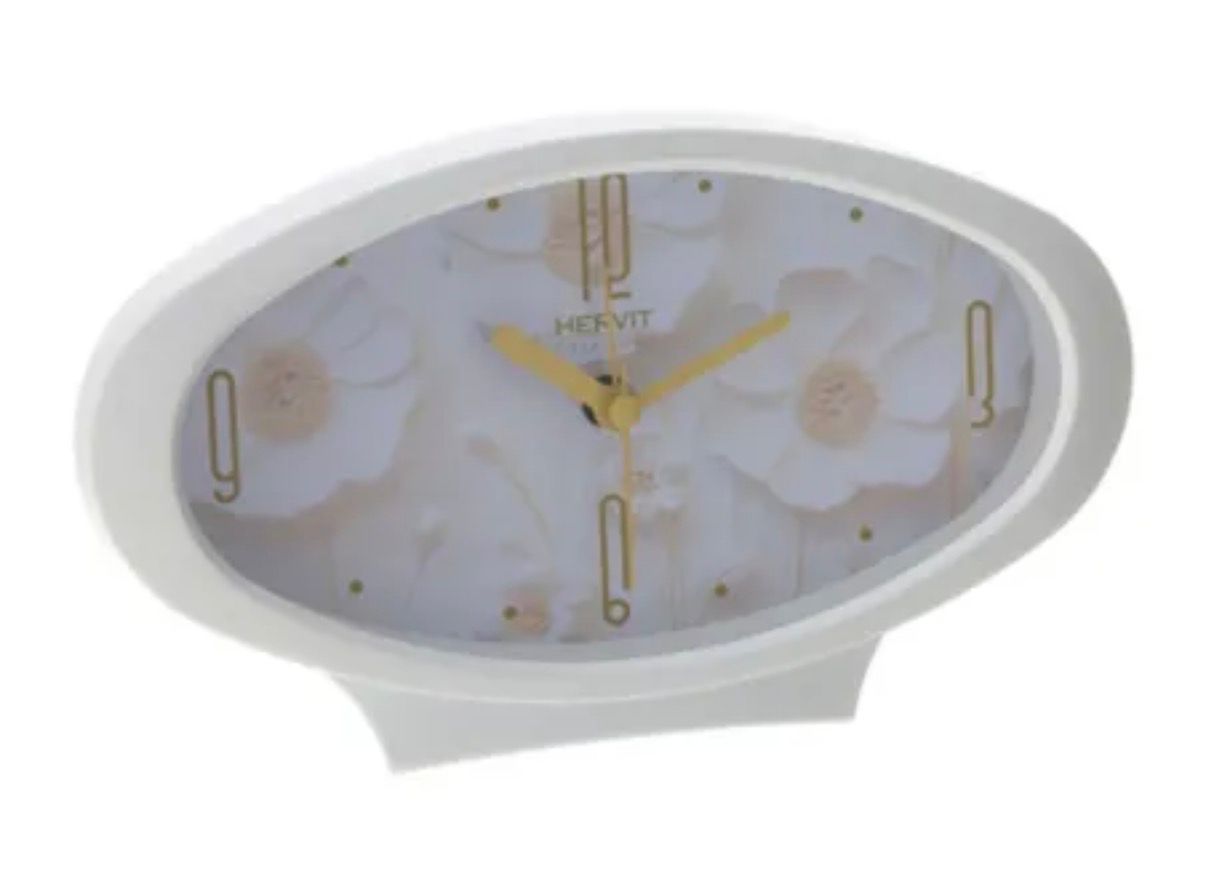 Orologio Sveglia Da Tavola Ovale Canvas